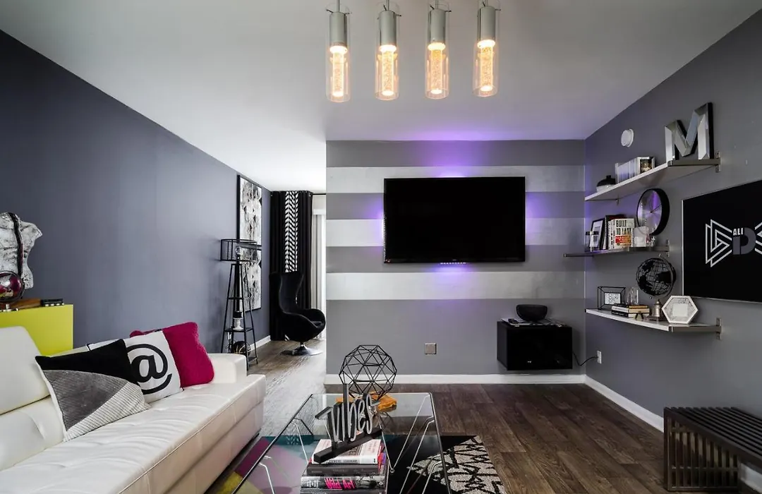 Stylish 2 Story 2 Bedroom In West Midtown Atlanta With King Bed & Free Parking-1
